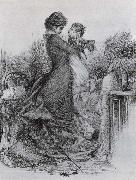 Mikhail Vrubel Anna Karenina and Her Son oil painting artist